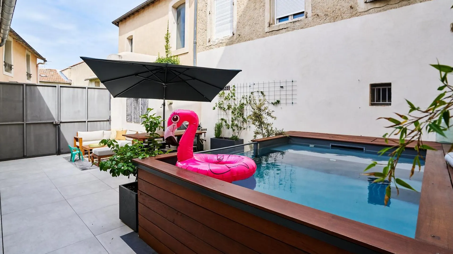 Feriehus Maison De Ville Moderne Climatisee Avec Piscine Morieres-les-Avignon